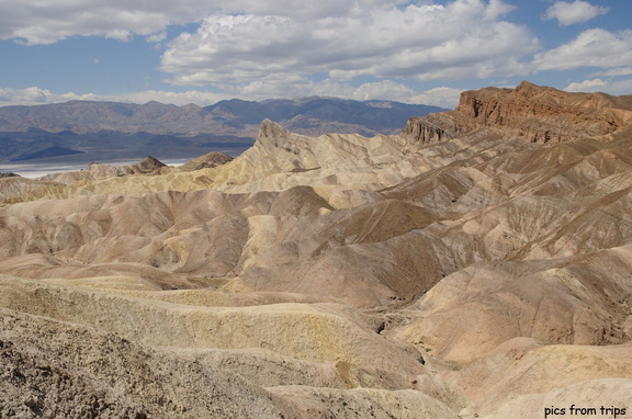 looking across Death Valley